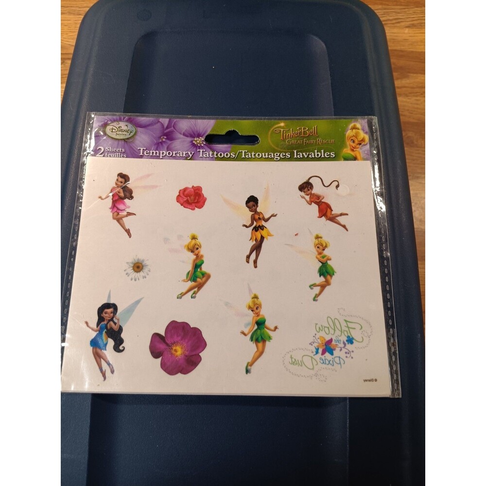 Tinkerbell & The Great Fairy Rescue Temporary Tattoos